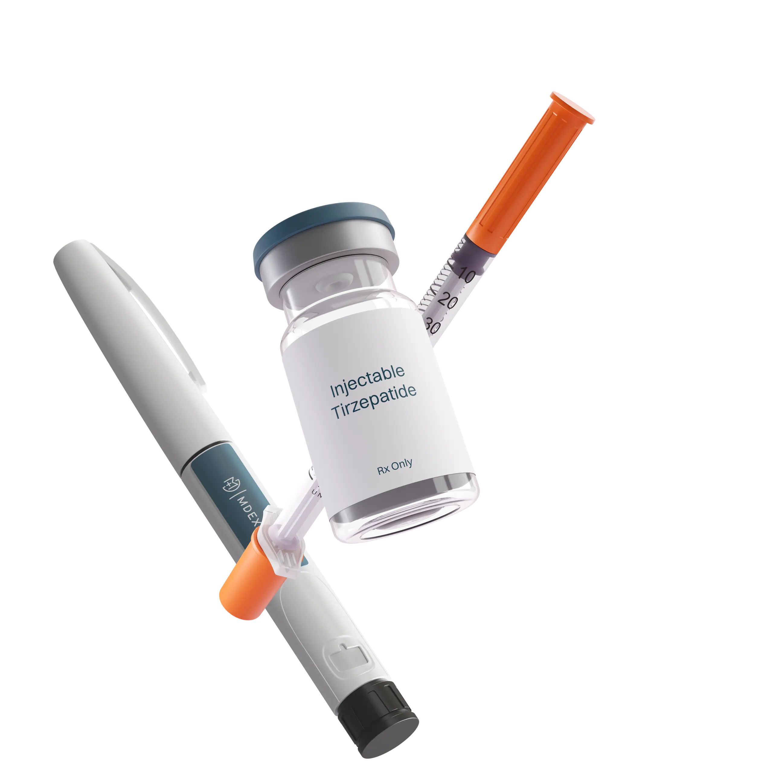 Injectable Tirzepatide medication kit