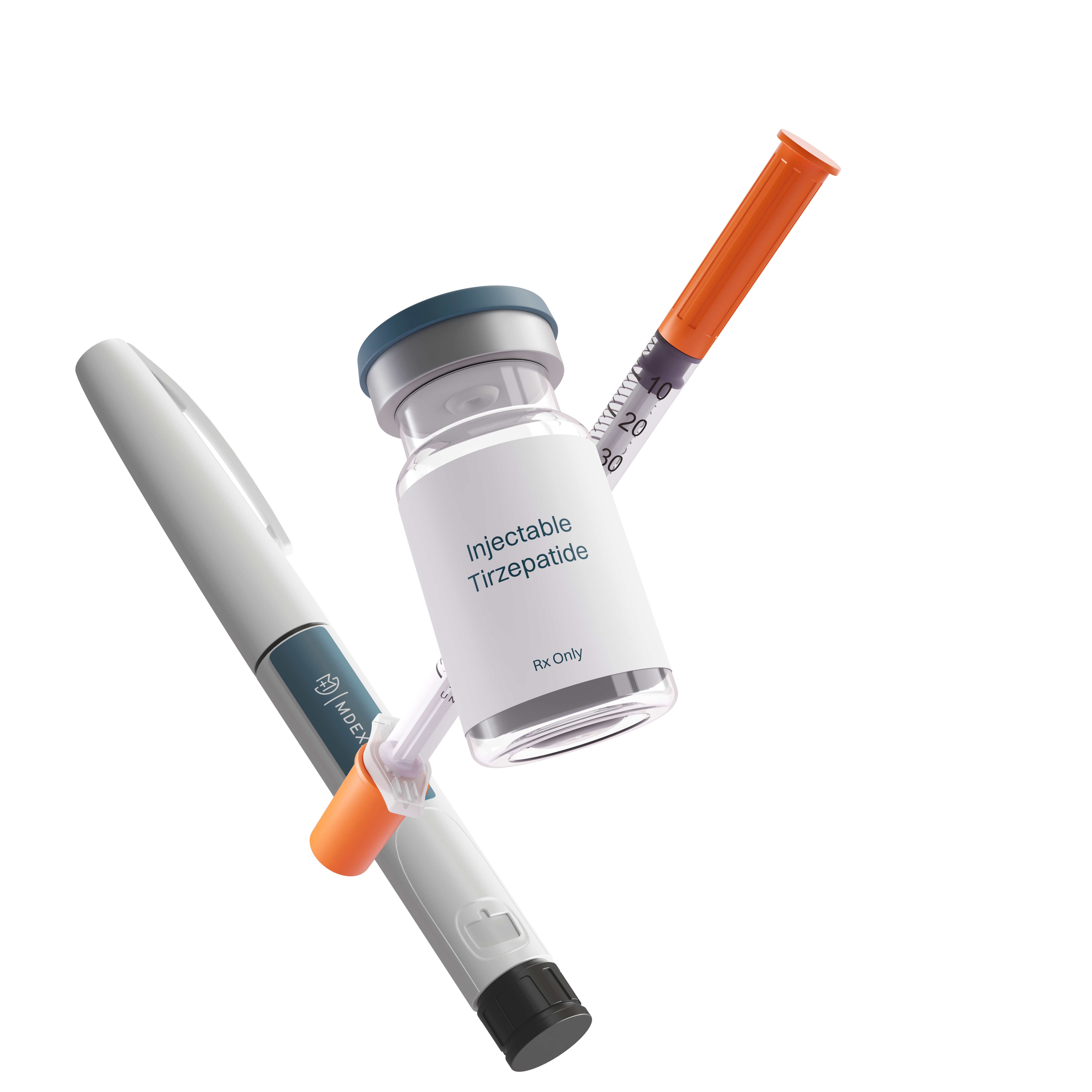Injectable Tirzepatide medication kit